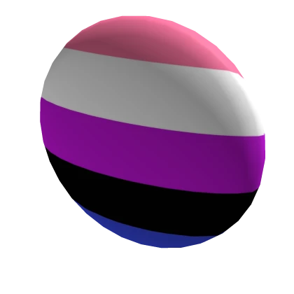 📍Genderfluid Pride Pin Badge