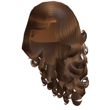 ☆ | Brown Side Part Lush Curls