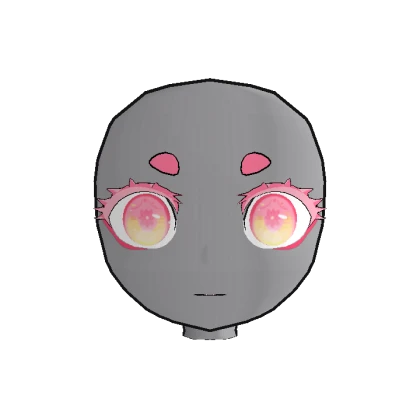 (Dynamic) Chibi Head (Pink Lotus)