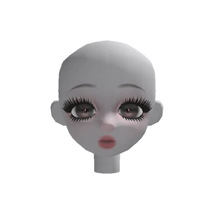 Ghost girl doll head(for tall avatar, size down )