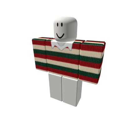 Christmas | Winter Cozy Knit Striped Sweater