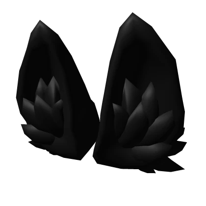 Black Fluffy Ears