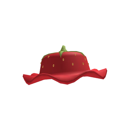 Cute Strawberry Floppy Hat