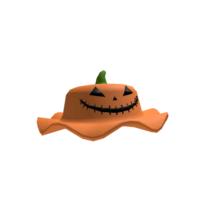 Cute Pumpkin Floppy Hat