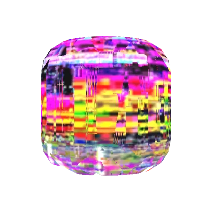 Glitch VHS Head [Animated]