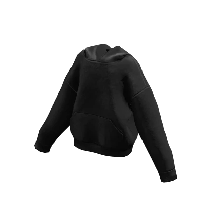 Oversized Black Hoodie
