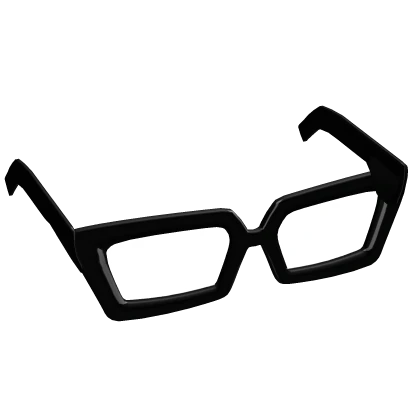 Oversized Transparent Cat Eye Glasses