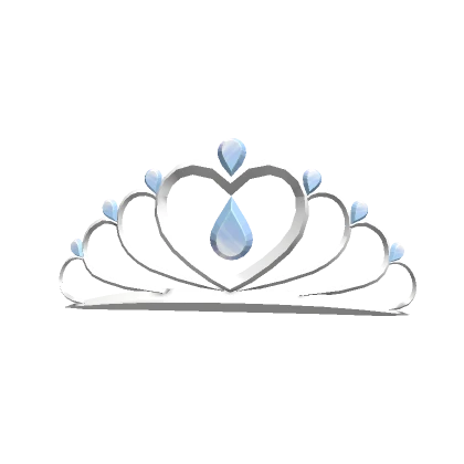 Luxury Blue & Silver Tiara