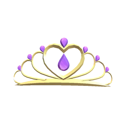 Purple & Gold Tiara