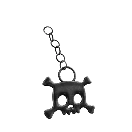 Punk Skull Keychain