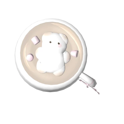 coffee bear face cup!