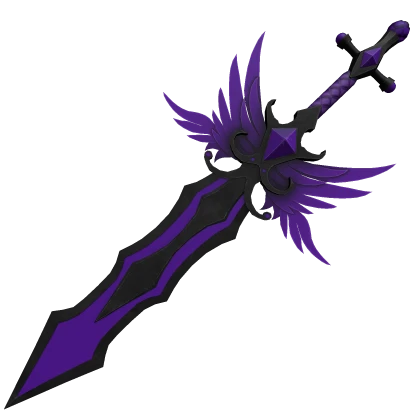 Purple Amethyst Eclipse Sword