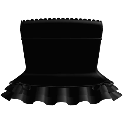 black delicate dress