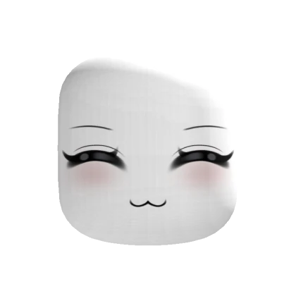 Happy Chibi Cute Blush Makeup Face