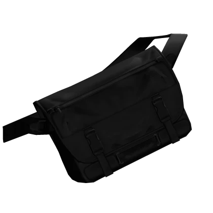 Techwear Back Bag Black