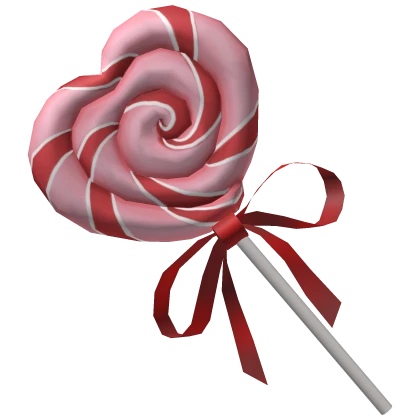 🍀Heart Big Lollipop (Red)