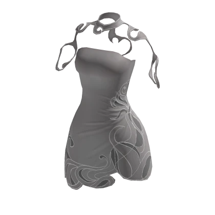 ♾️White crimson highborn dress