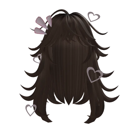 [FREE] Kawaii Wolf Hair Cut W Hearts