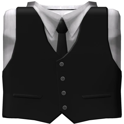 White Suit w/ Black Vest