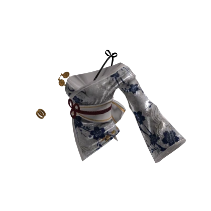 ✨Stylish Off-Shoulder Kimono Yukata Shirt-White