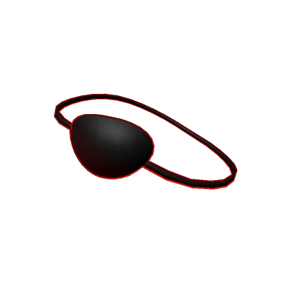 Red Void Eyepatch - Cartoony Outline