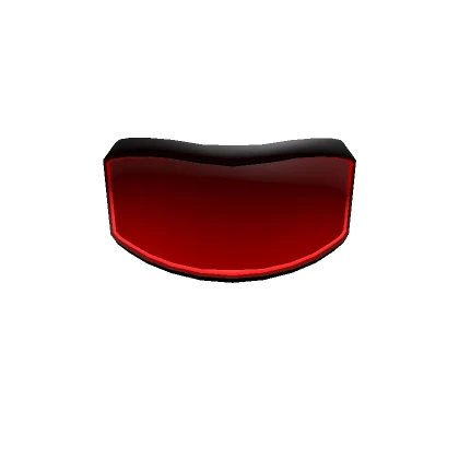 Red Void Visor - Cartoony Outline