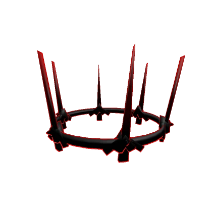 Red Void Imperial Crown - Cartoony Outline