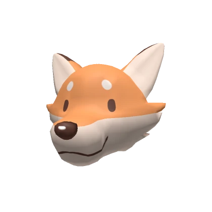 Orange Fox Head - Kawaii Costume