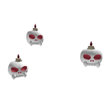 Skull Candles Red