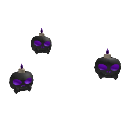 Skull Candles Purple