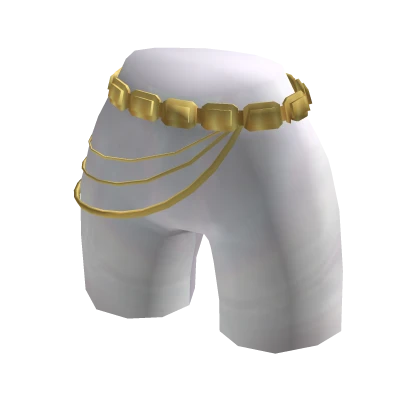 Rumi White Gold Shorts 🎤 Kpop Demon Hunters