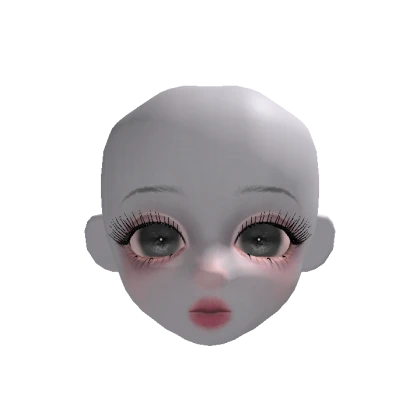 Ghost girl doll head