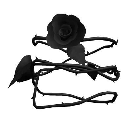 Gothic Black Rose Around Arm [1.0] - Right