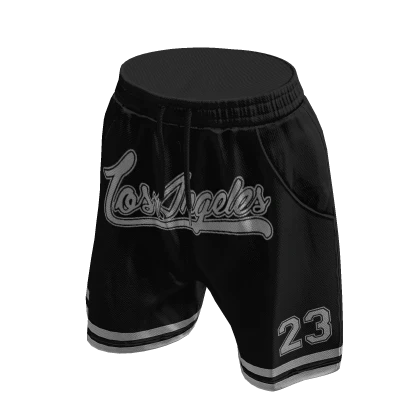 LA Black Shorts