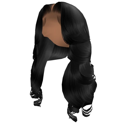 Blowout With Curtain Bangs [Black]