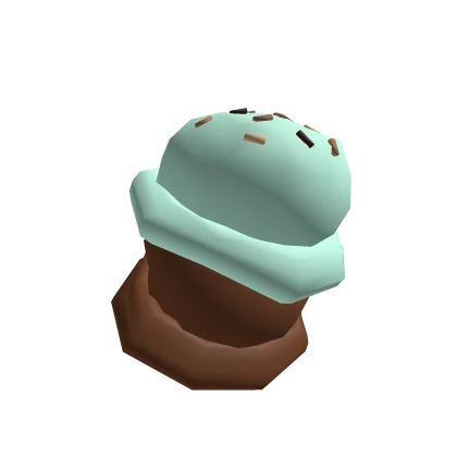 Mint & Choco IceCream w/ Chocolate Sprinkles