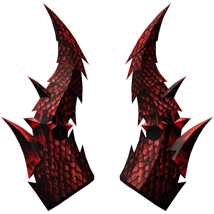 Crimson Dragonscale Horns