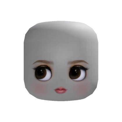Blythe Doll Face With Mouth (Recolorable)