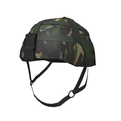 Tactical Mk7 Woodland Camo helmet