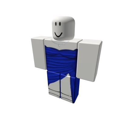 elegant sapphire blue dress