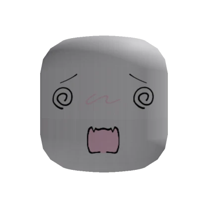 Recolorable Scene Dizzy Cute Scared Face