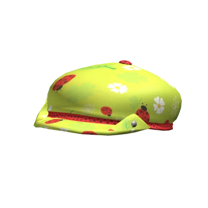 𖹭 cute ladybug twee harajuku polka dot beret cap