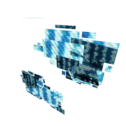 [GLITCHED] ANIMATED BLUE CORRUPTED BODY COVER