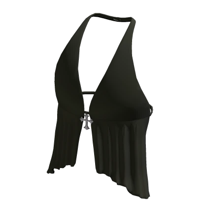 Dark Green Halter Top