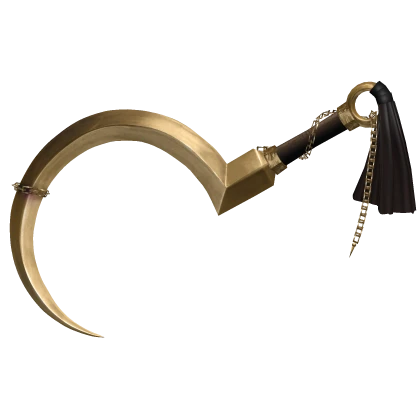 [1.0 Right] Silver Sickle Chained Khopesh