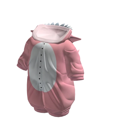 Cute Plushie Shark Onesie - Pink