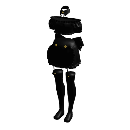 Full Black Maid 