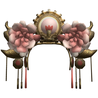 Traditional Flower Headdress Tiara