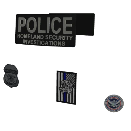 OLD HSI Agent Set (w/ Patches)