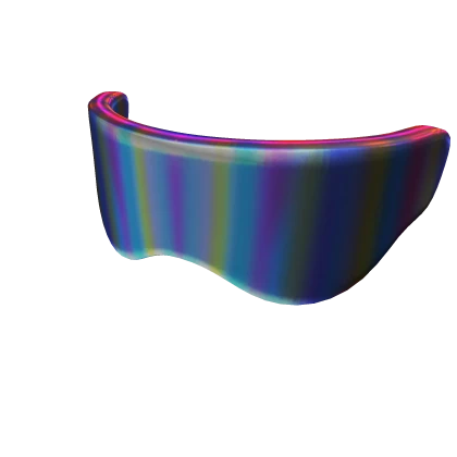 Blue Reflective Visor Glasses